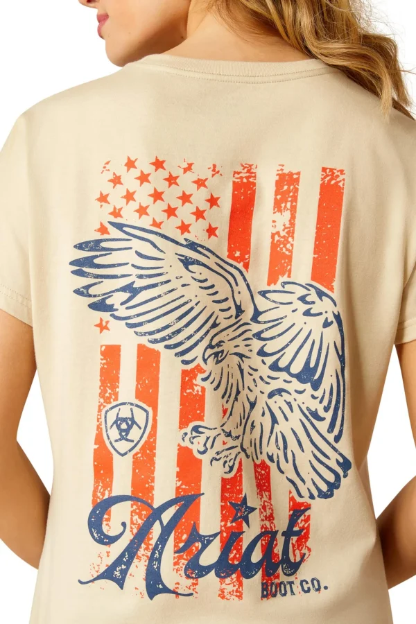 ariat Eagle Proud T-Skjorte* Skjorter Og Topper