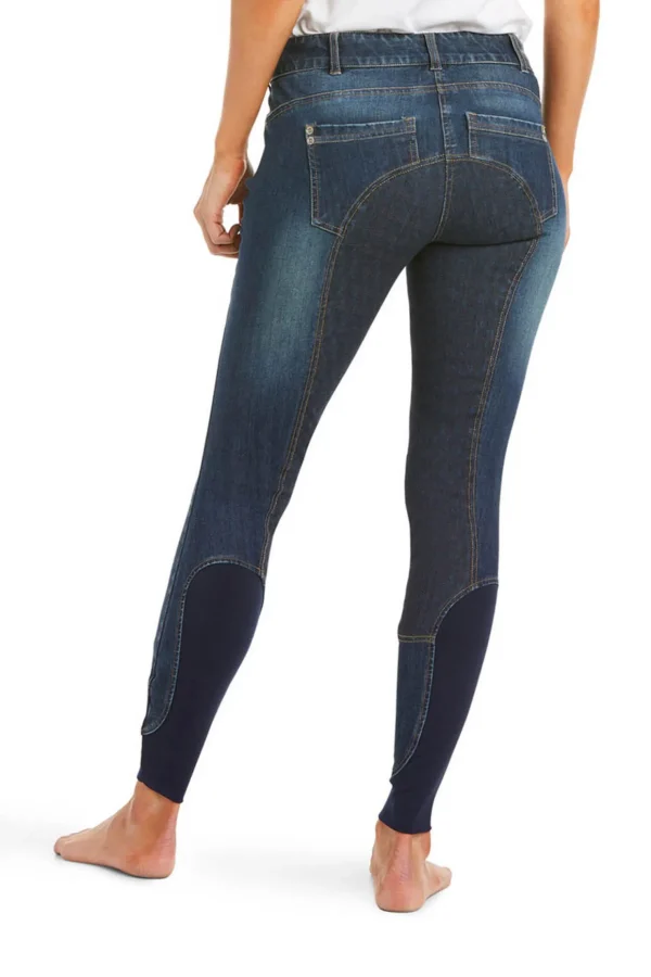 ariat Halo Denim dames helforsterkede ridebukser* Ridetights