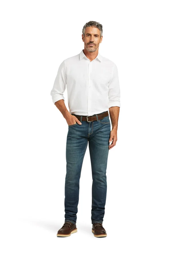 ariat M8 Modern Tekstretch Slim Leg jeans til herre* Ridebukser Til Herre