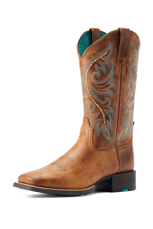 ariat Round Up Back Zip dame westernstøvler med glidelås* Western | Ridebukser