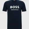 boss Pierce Logo T-skjorte* Rideskjorter