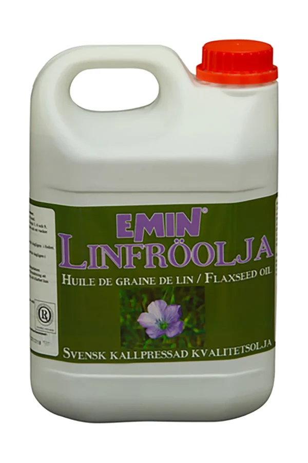 emin Emil linfrøolje, 2500 ml.* Tilskudd