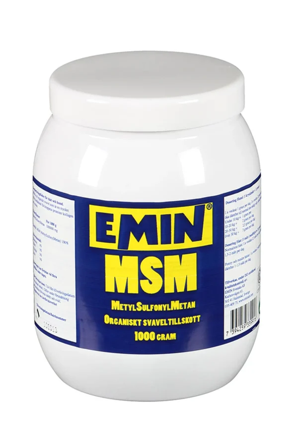 emin MSM 100%, 1000 g* Tilskudd