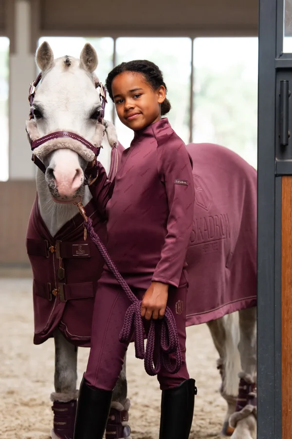 eskadron Heritage AW2023 Fleece Stamp cooler dekken til shettis* Ulldekken Og Svettedekken