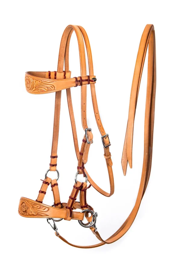 fra F.R.A. Freedom Riding Articles Diego bitless bridle* Western | Hodelag & Nesereimer