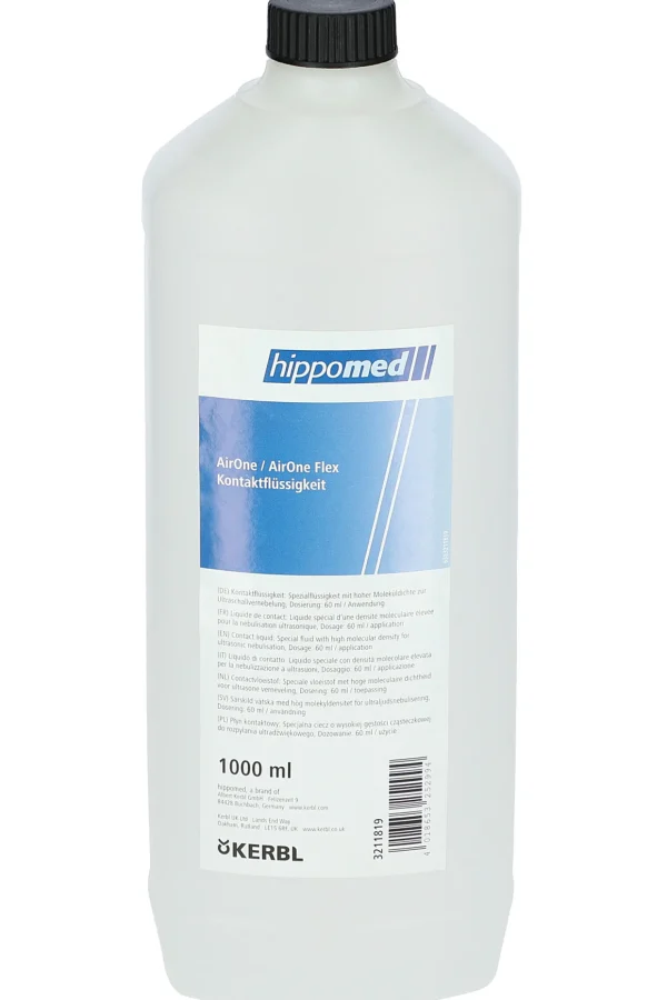 hippomed Contact Liquid for AirOne inhalator, 1000 ml* Tilskudd