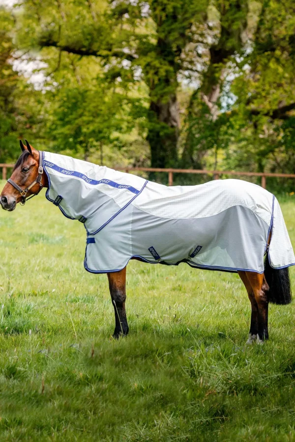 horseware Amigo Airflow flueteppe med avtakbar nakkedel* Insektsdekken | Insektsdekken