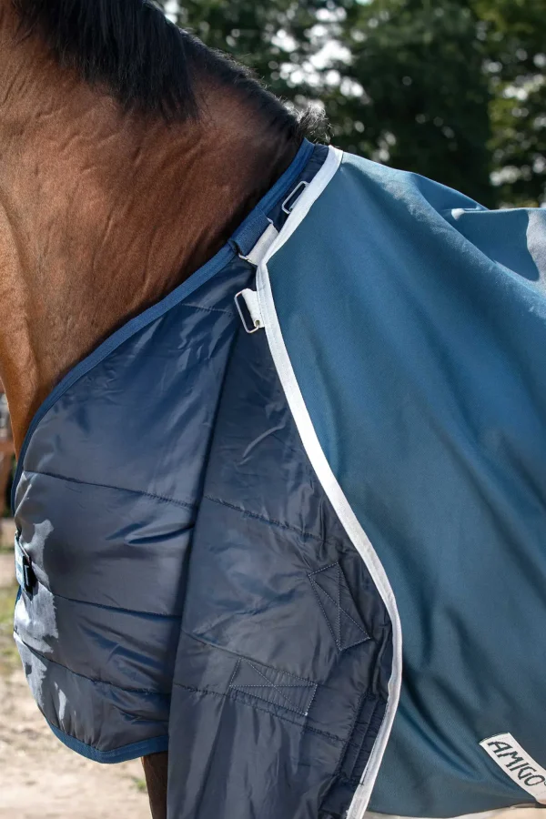 horseware Amigo AmEco 12 Plus utedekken med avtakbar nakkedel, 0g* Regndekken