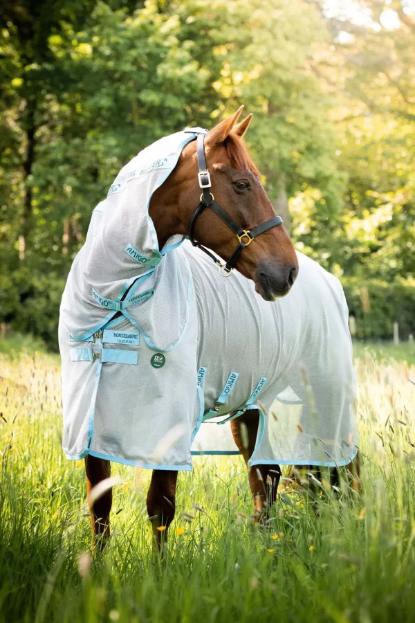 horseware Amigo AmEco Bug Buster fluedekken med avtakbar nakkedel* Insektsdekken | Insektsdekken