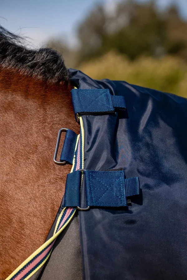 horseware Amigo Bravo 12 Plus utedekken med avtakbar hals, 0g* Regndekken