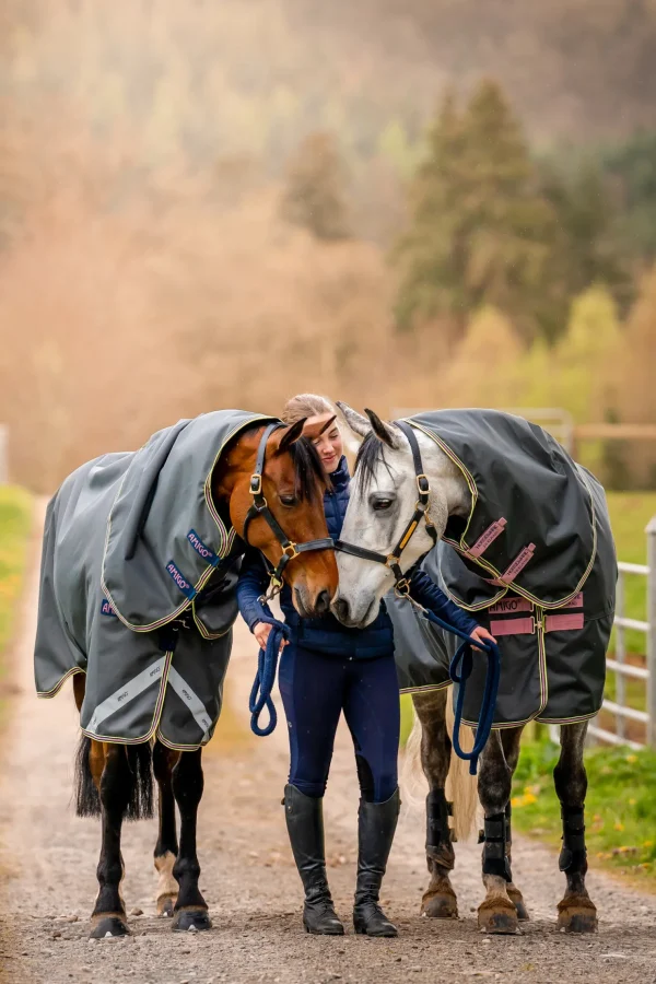 horseware Amigo Hero Ripstop Plus utedekken med avtakbar hals, 0g* Regndekken