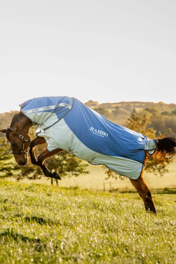 horseware Rambo Autumn Series utedekken med underdekken (0 g / 100 g)* Regndekken