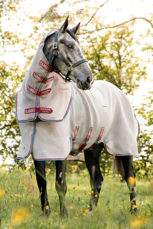 horseware Rambo Protector fluedekken med avtakbar nakkedel og Disc-lukking* Insektsdekken | Insektsdekken