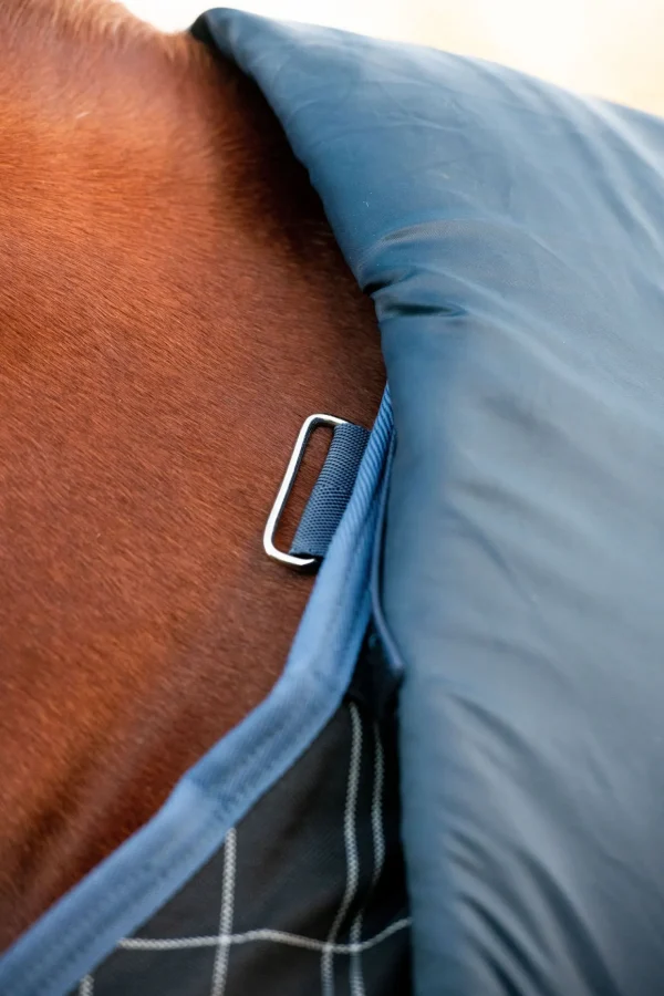 horseware Rhino Refletech Plus Vari-Layer utedekken inkl. avtakbar hals, 250 gram* Regndekken