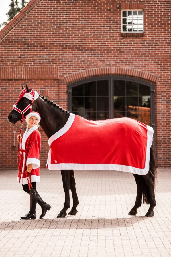 horze Christmas dekken* Ulldekken Og Svettedekken