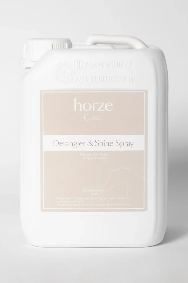 horze Detangler & Shine Spray Refill, 2,5l* Stell Pels, Hud Og Man