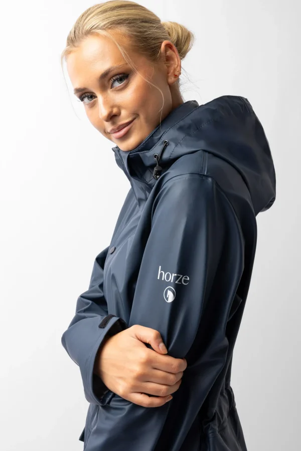 horze Hazel lang regnjakke med splitt, dame* Regntøy | Jakker Og Frakker