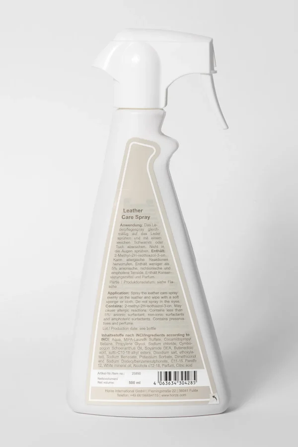 horze Leather Care Spray, 500ml* Vedlikehold Av Utstyret