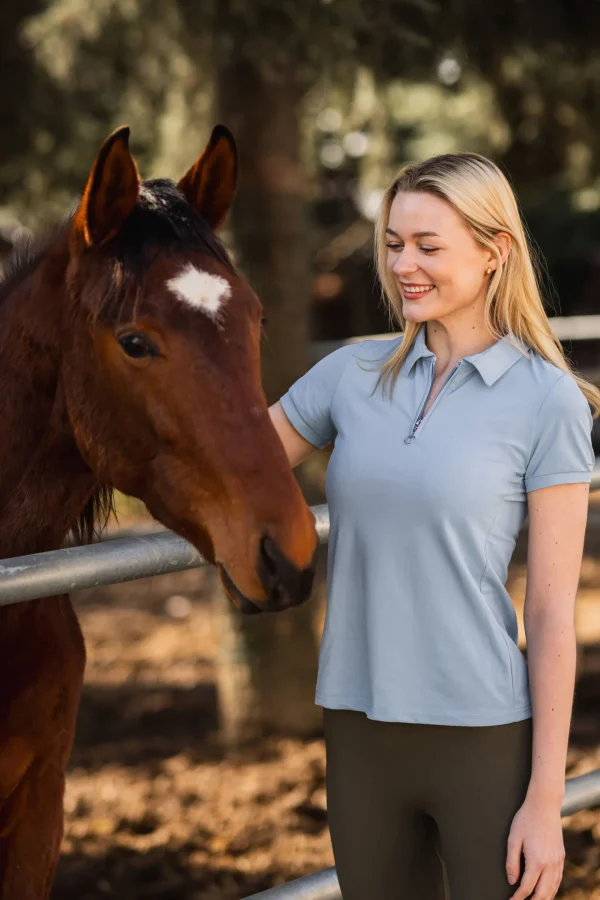 horze Willow funksjonell poloskjorte til dame* Skjorter Og Topper