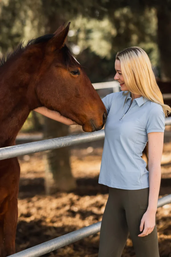 horze Willow funksjonell poloskjorte til dame* Skjorter Og Topper