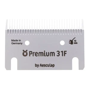 aesculap Kerbl Premium barberblader, sett, hest, fint 31F/15-tenner (1-2 mm)* Klippemaskiner | Klippemaskiner