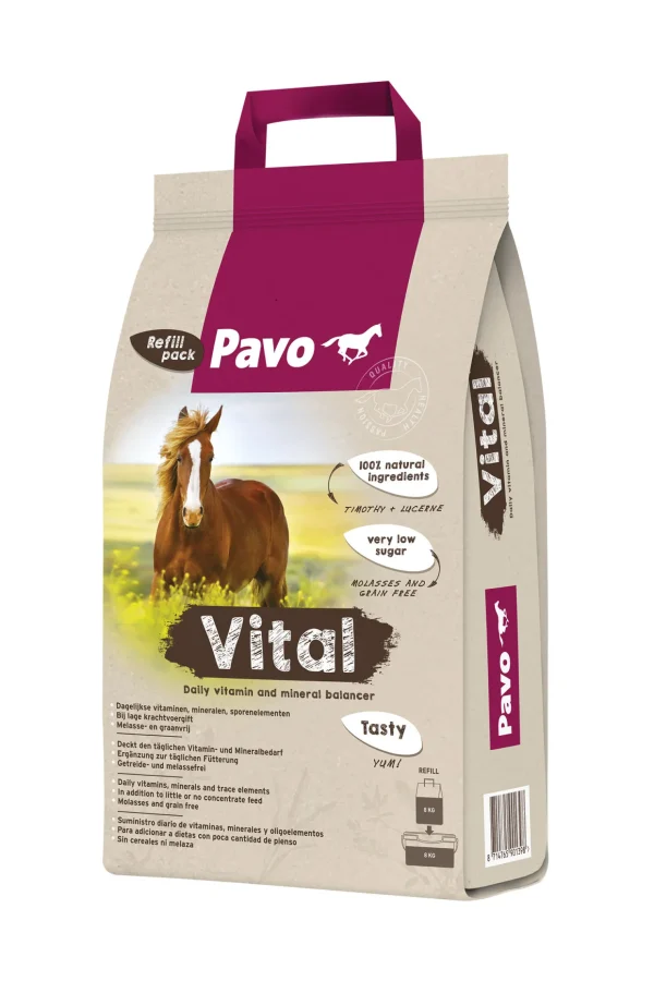 pavo Vital refill, 8 kilo* Tilskudd