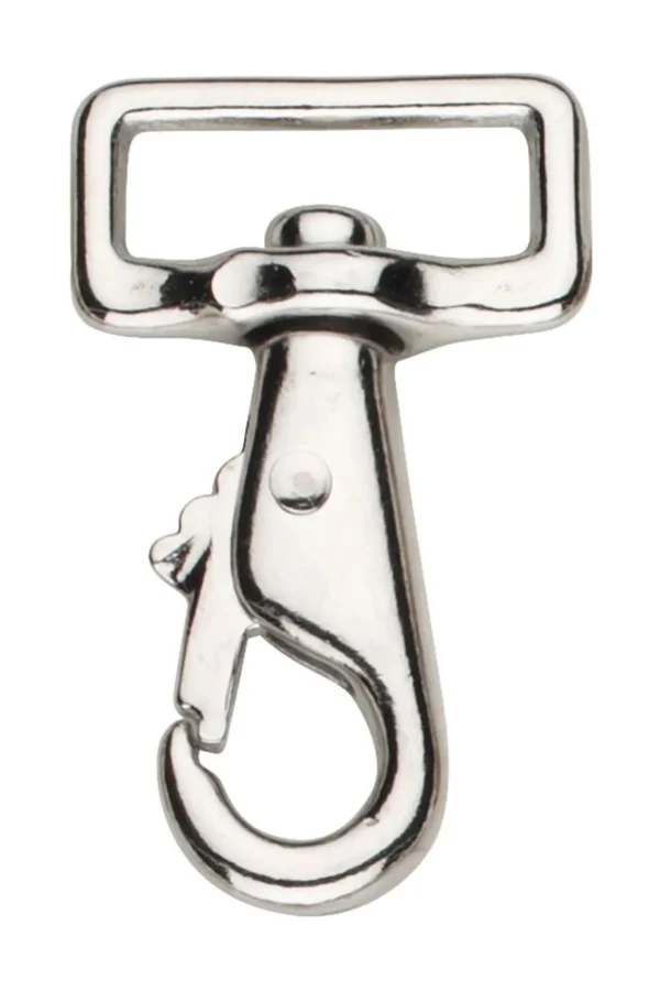 sprenger Snap Hook Steel Nickel Plated 62mm* Hovslagerutstyr