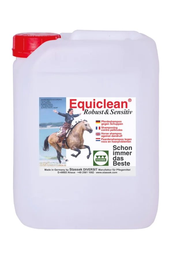 stassek Equiclean Robust Utendørs sjampo, 5 liters* Stell Pels, Hud Og Man