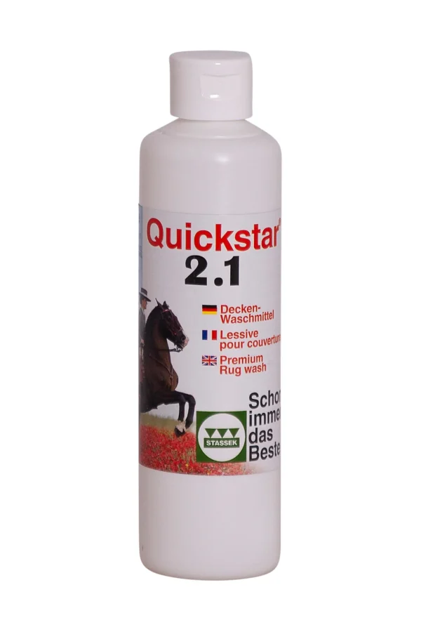 stassek Quickstar 2.1 Premium Vaskemiddel for Dekker og Sadelunderlag, 250 ml* Vedlikehold Av Utstyret