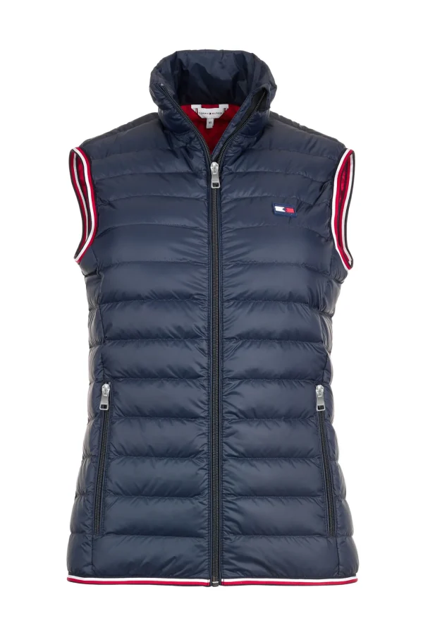 tommyhilfigerequestrian Tommy Hilfiger Equestrian lett damebodywarmer med Re-Down* Jakker Og Frakker