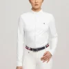 tommyhilfigerequestrian Tommy Hilfiger Equestrian Charlotte dames stevneskjorte med knapper* Stevne | Skjorter Og Topper