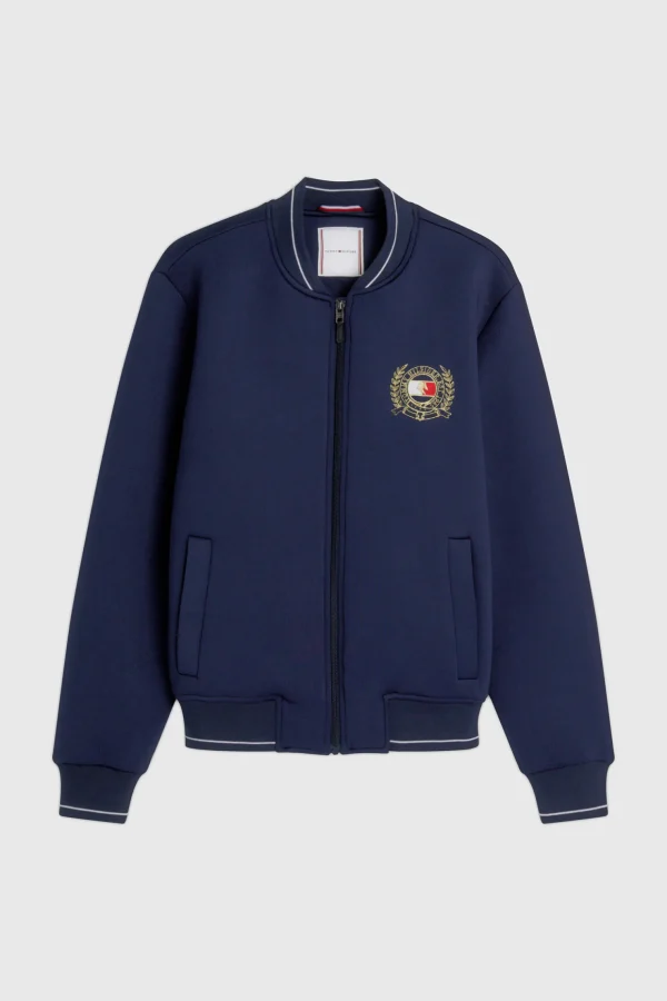 tommyhilfigerequestrian Tommy Hilfiger Equestrian Crest Bomber Sportsjakke* Jakker Og Frakker