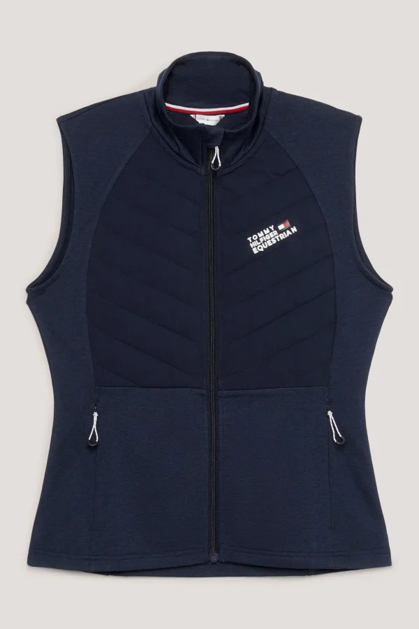 tommyhilfigerequestrian Tommy Hilfiger Equestrian Gramercy Isolert Dame Hybrid Vest* Jakker Og Frakker