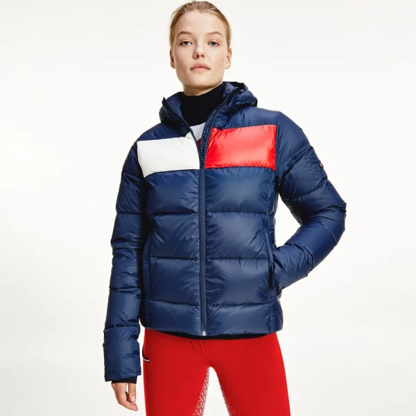 tommyhilfigerequestrian Tommy Hilfiger Equestrian Re-Down vinterjakke, dame* Jakker Og Frakker