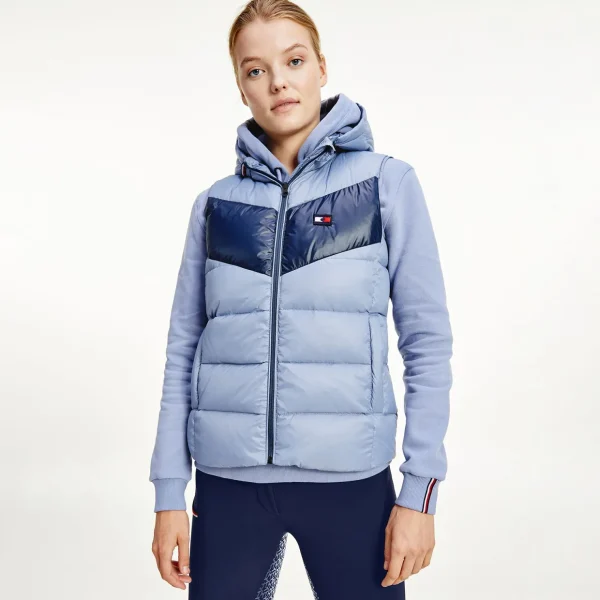 tommyhilfigerequestrian Tommy Hilfiger Equestrian Re-Down vest, dame* Jakker Og Frakker