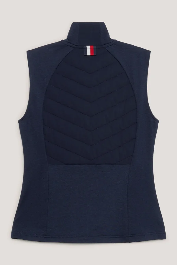 tommyhilfigerequestrian Tommy Hilfiger Equestrian Gramercy Isolert Dame Hybrid Vest* Jakker Og Frakker