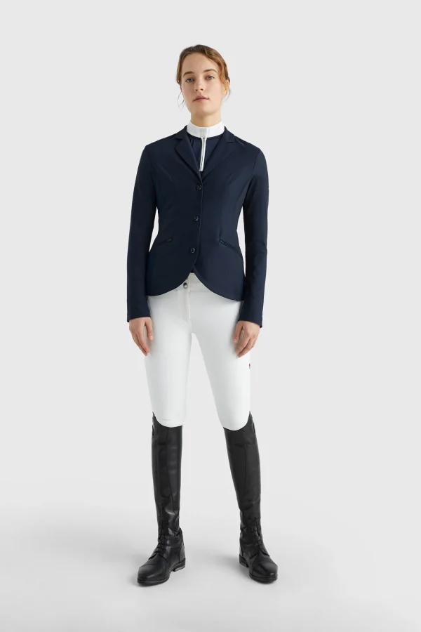 tommyhilfigerequestrian Tommy Hilfiger Equestrian Performance Show-skjorte for kvinner* Stevne | Jakker Og Frakker