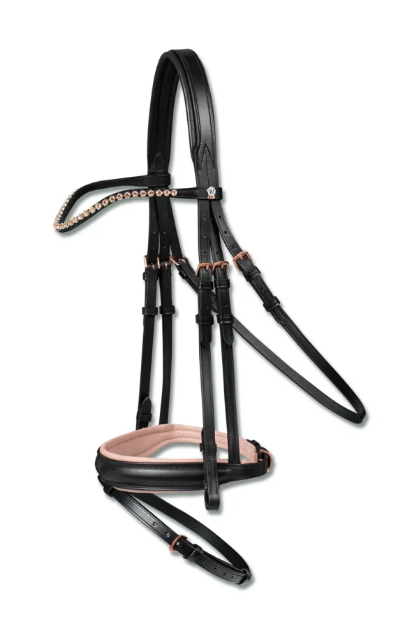 waldhausen X-Line Bridle Rosé* Ponni Hodelag Og Grimer | Hodelag & Nesereimer