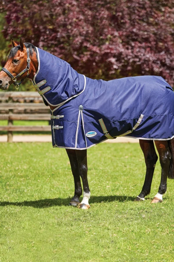 weatherbeeta Comfitec Essential Detach-a-Neck Medium Turnout Rug, 220g* Overgangsdekken & Vinterdekken